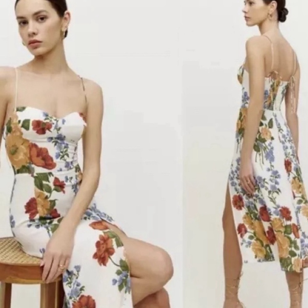 Reformation Juliette Dress - Formosa (4) - Picture 2 of 4